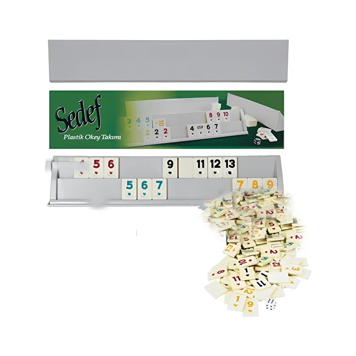 Plastik Okey Takımı