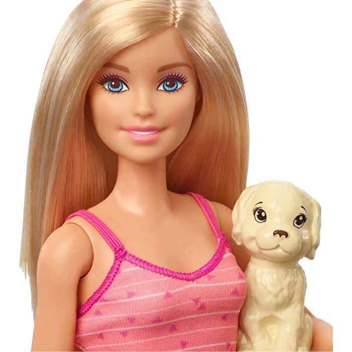 Barbie ve Köpekleri Banyo Keyfinde Oyun Seti GDJ37