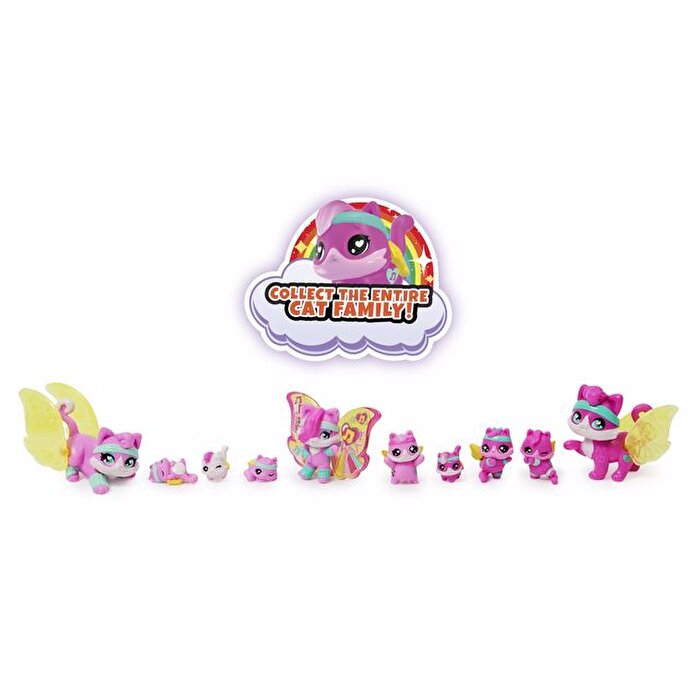 Hatchimals Kedi Ailesi̇ Oyun Seti