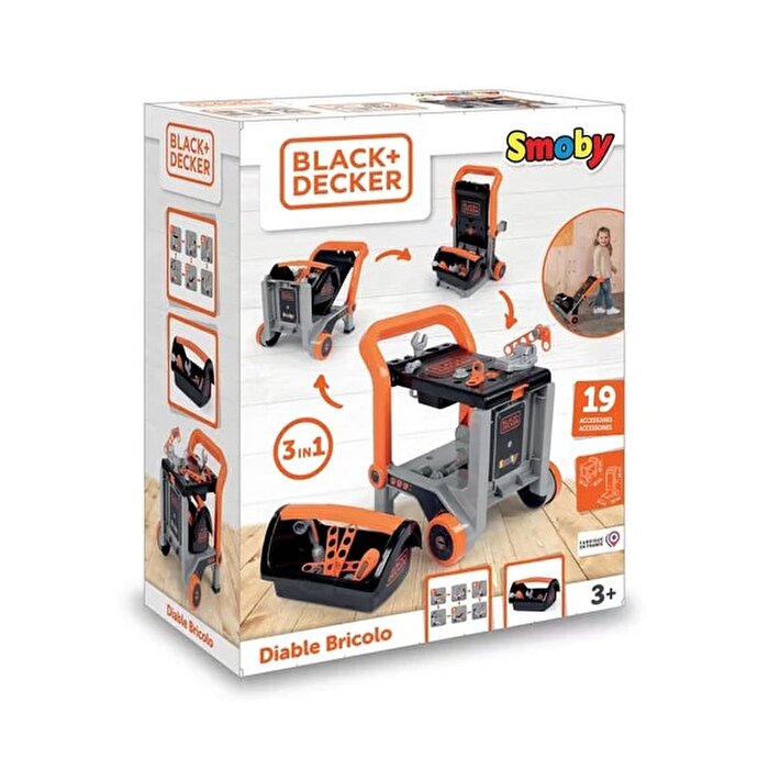 Smoby Black+Decker Bricolo Devil Workmate