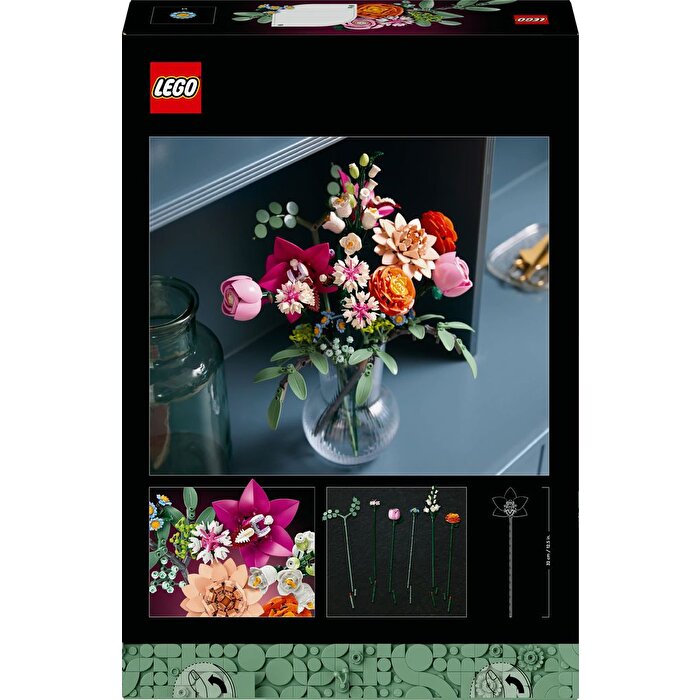 LEGO Botanicals Pembe Çiçek Buketi 10342