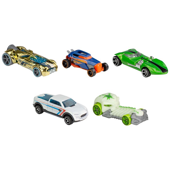Hot Wheels Beşli Araba Seti Hot Wheels Lets Race HTV42