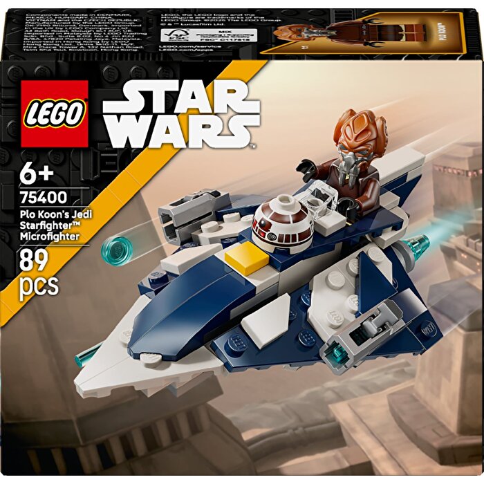 LEGO Star Wars Plo Koon'un Jedi Starfighter Mikro Savaşçısı 75400