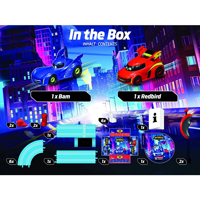 Carrera First Batwheels Aksiyon Zamanı Yarış Pisti Seti
