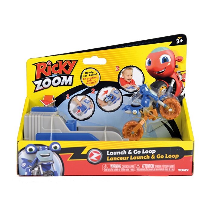 Ricky Zoom Bas ve Fırlat Seti DJ T20039