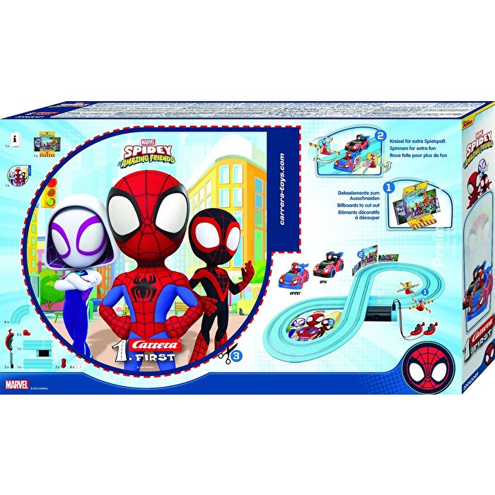 Carrera First Spidey Örümcek Zamanı Yarış Pisti Seti