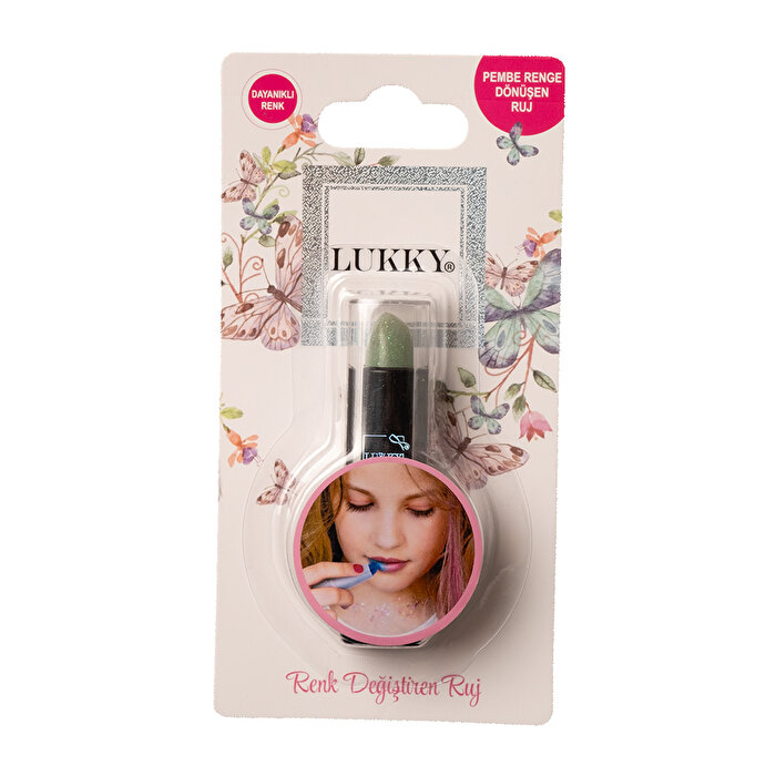 Lukky Renk Değiştiren Yeşil Ruj