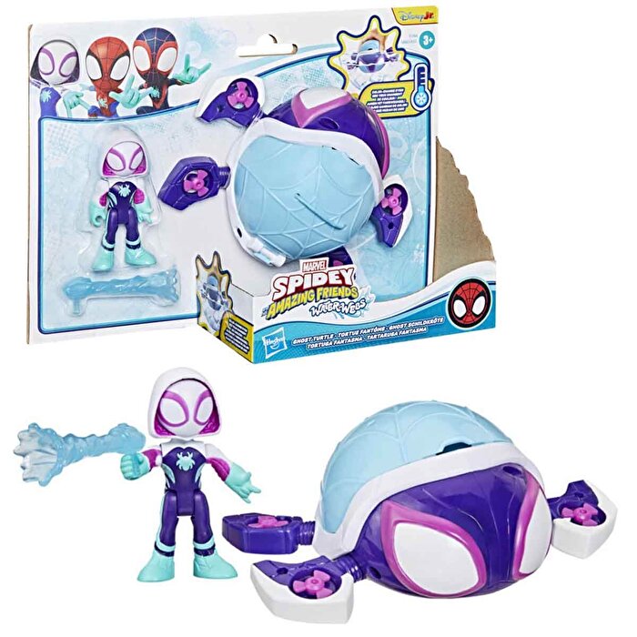 Spidey ve Arkadaşları Su Ağı Figür Oyun Seti Ghost Turtle G1466