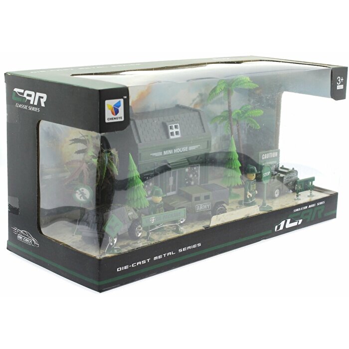 Aksesuarlı Metal Asker Seti