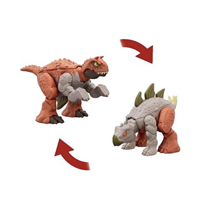 Jurassic World Değişim Serisi Carnotaurus & Stegosaurus HLP07