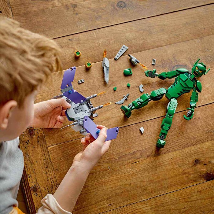 LEGO Marvel Green Goblin Yapım Figürü 76284