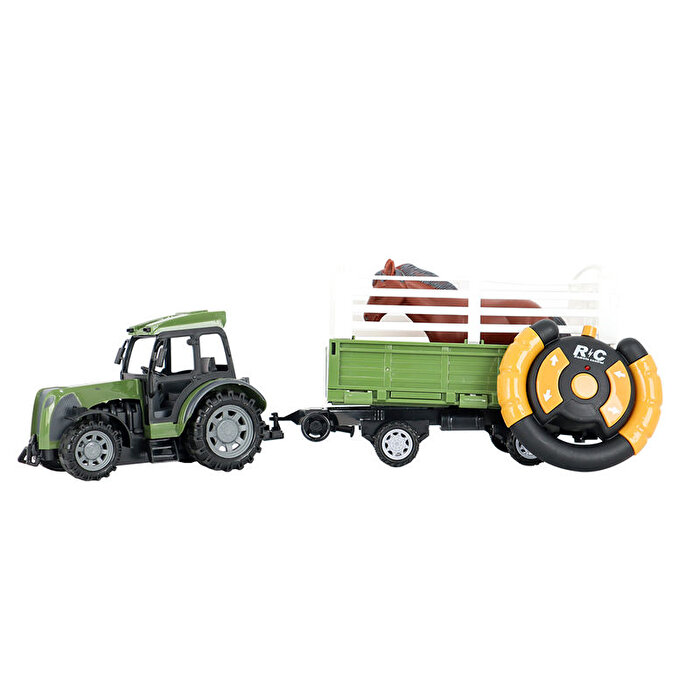 Uzaktan Kumandalı At Taşıyan Römorklu Traktör