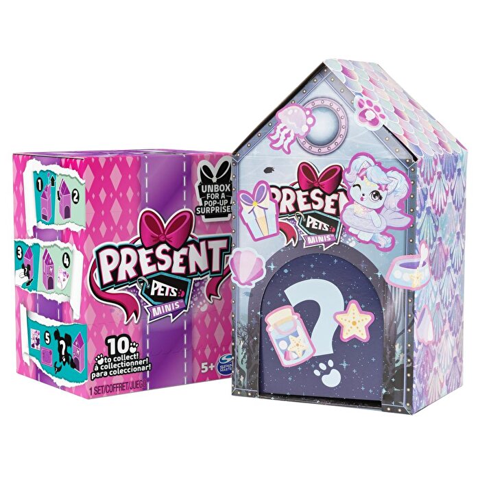 Present Pets Miniş Sürpriz Peluş Evcil Hayvanlar