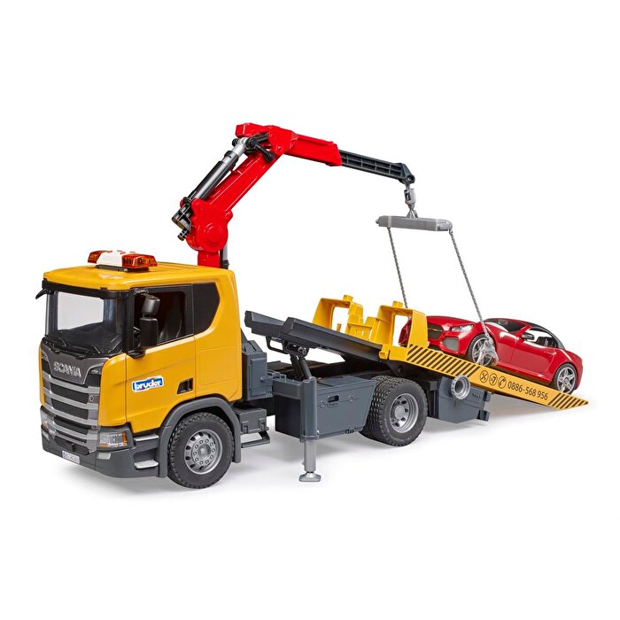 Bruder Scania 560R Cekici Ve Roadster Araba