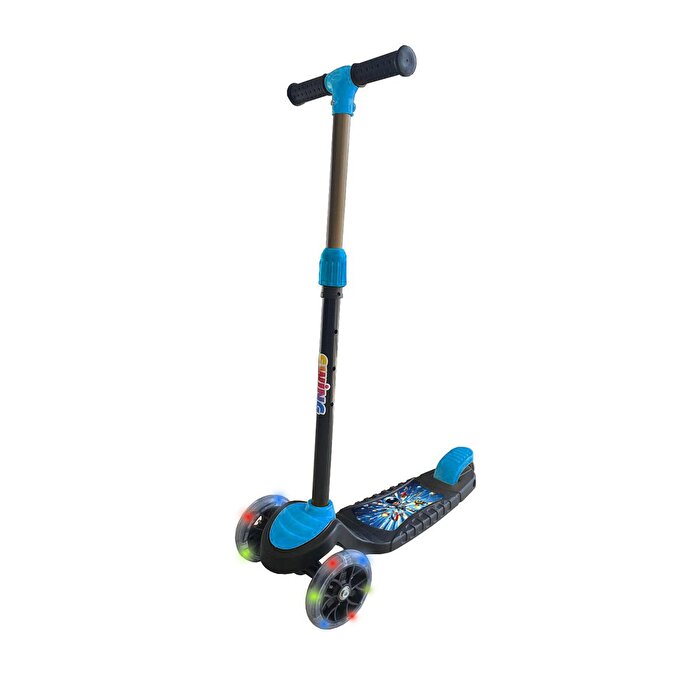 Swing Işıklı Scooter Mavi