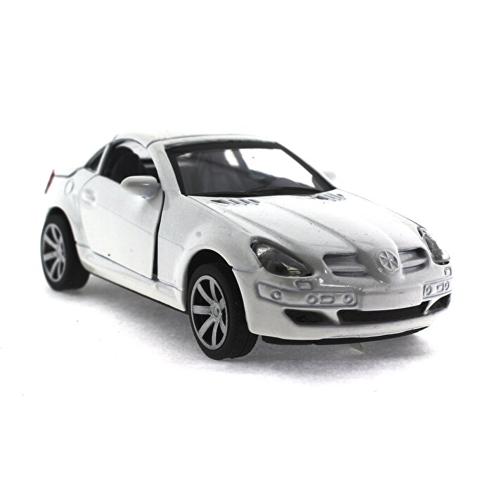 Diecast Sesli Işıklı Arabalar - Beyaz