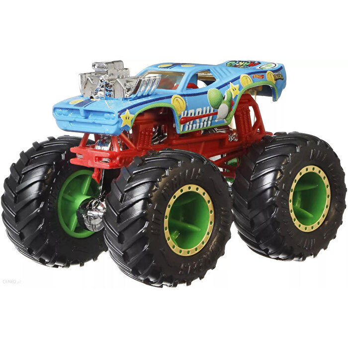 Hot Wheels Monster Trucks Gösteri Dünyası Temalı 1:64 Arabalar Yoshi HCR77