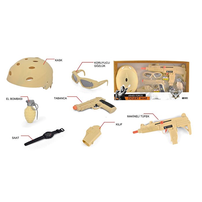 Aksesuarlı Polis Seti D006A