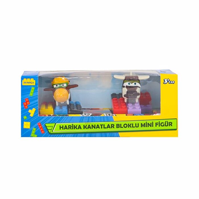 Harika Kanatlar Bloklu Mini Figür Todd ve Bello 2'li Set
