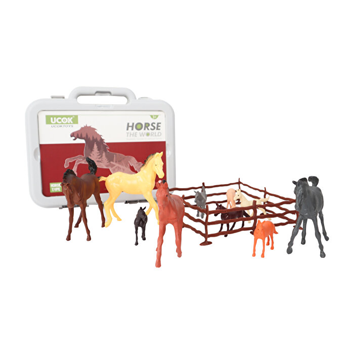 Kutuda At Hayvan Seti 12 Parça