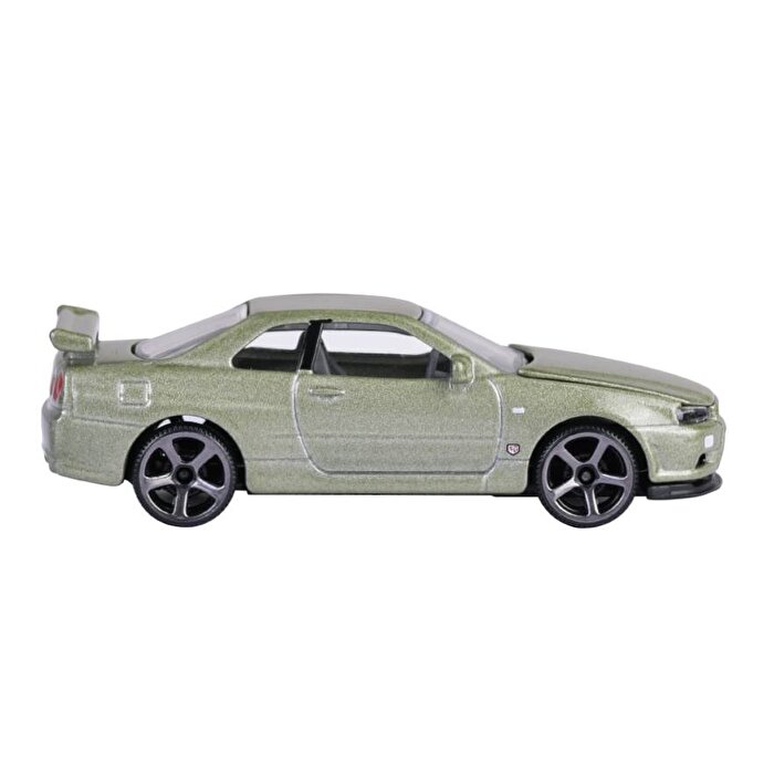 Majorette Japan Serisi Premi̇um Arabalar Nissan Skyline Gt-R (R34) Su Yeşi̇li̇