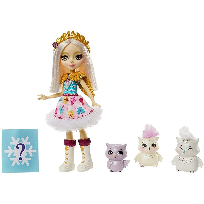 Enchantimals Aile Serileri Oyun Seti Odele Owl ve Cruise GJX46