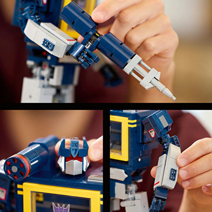 LEGO Icons Transformers: Soundwave 10358