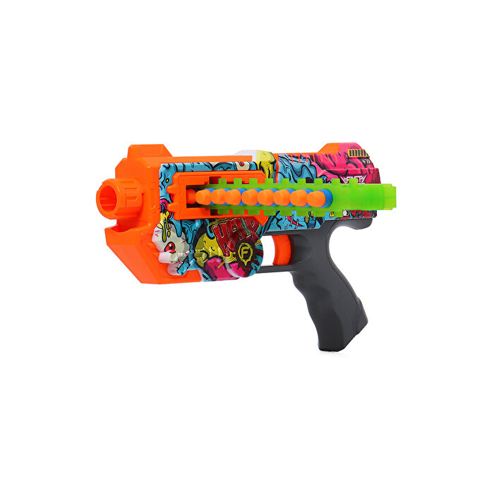 Fast Shots 12'li Dart Atan Desenli Tabanca