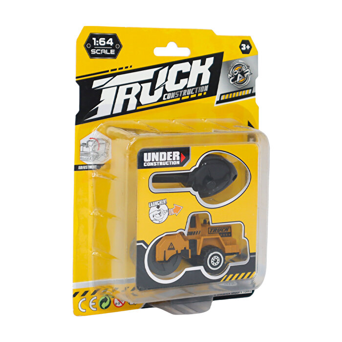 Anahtarlı Bas Gitsin İnşaat Araçları Silindir