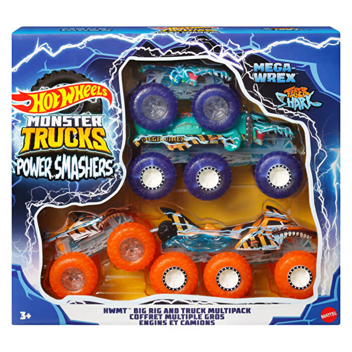 Hot Wheels Monster Trucks Power Smashers Çoklu Paket HYJ29
