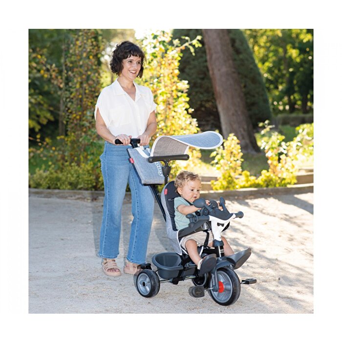 Smoby Baby Driver Gri Üç Tekerlekli Bisiklet