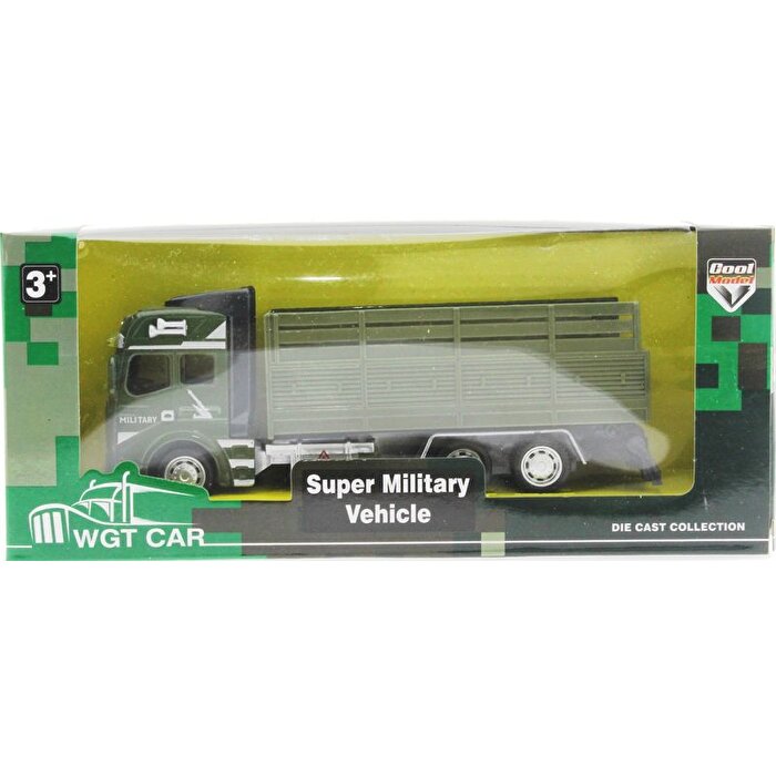 Sürtmeli Die Cast Metal Gövdeli Kamyon
