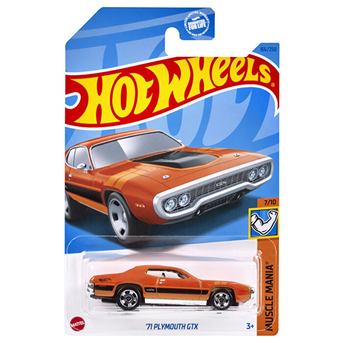 Hot Wheels Tekli Arabalar 71 Plymouth Gtx HKJ56