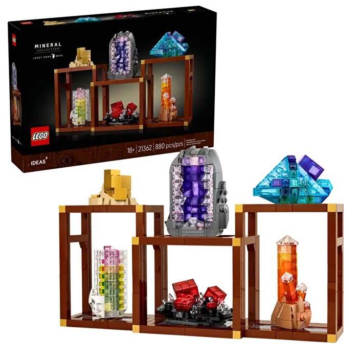 LEGO Ideas Mineral Koleksiyonu 21362
