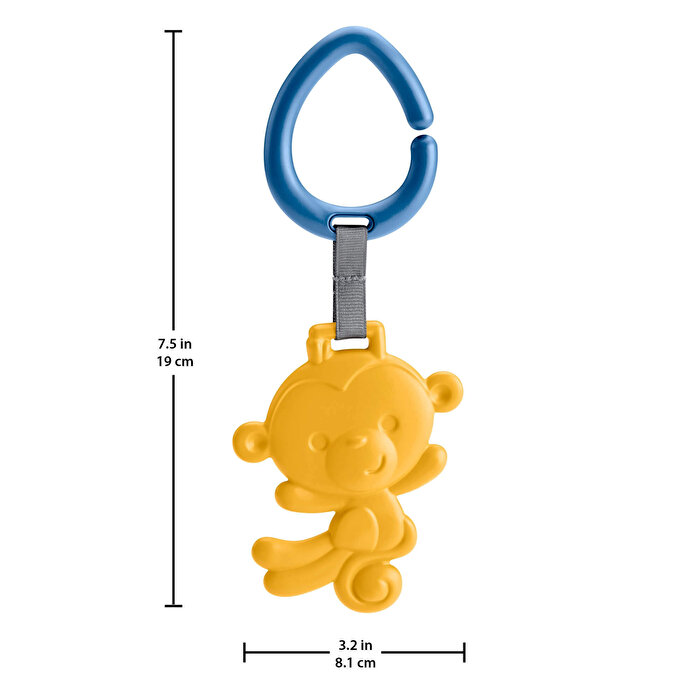 Fisher Price Sevimli Hayvancıklar Dişlikler Sarı Maymun GYN24