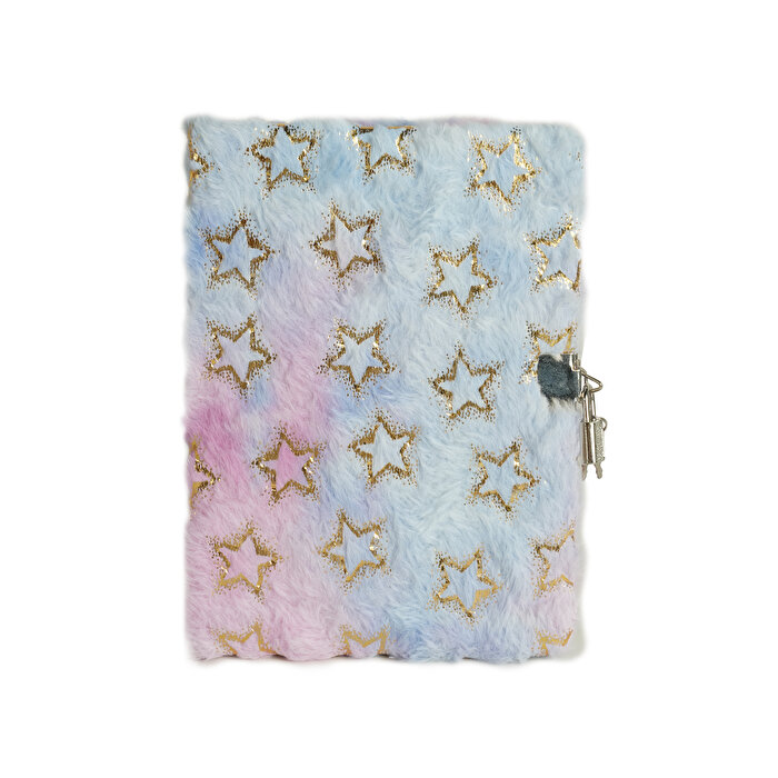Kilitli Peluş Stars Defter