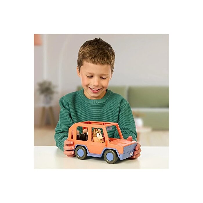Bluey 4x4 Büyük Araç ve Chilli Figür Seti
