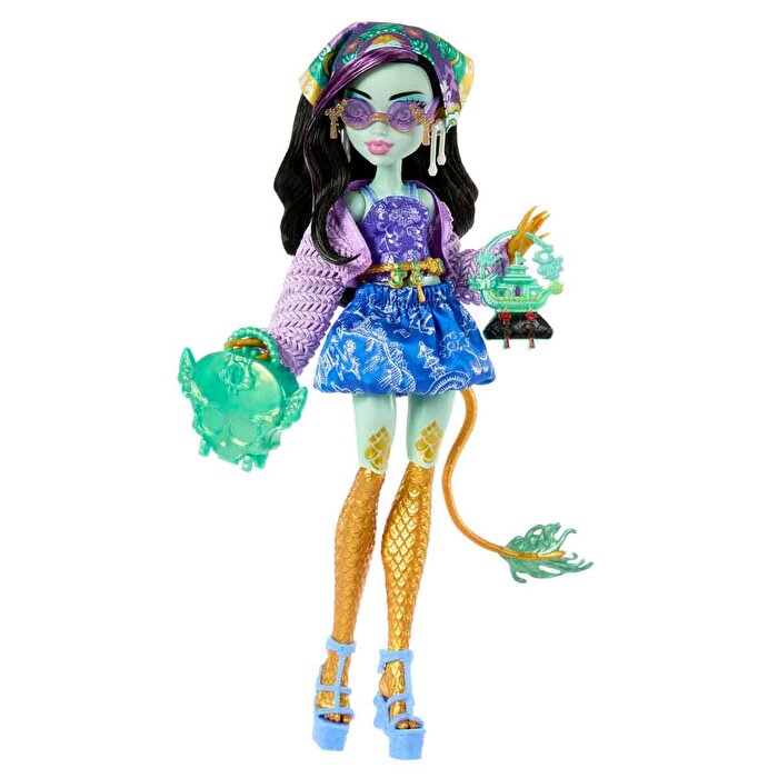 Monster High Gizemli Arkadaşlar Tatil Bebeği Jinafire Long JDR52