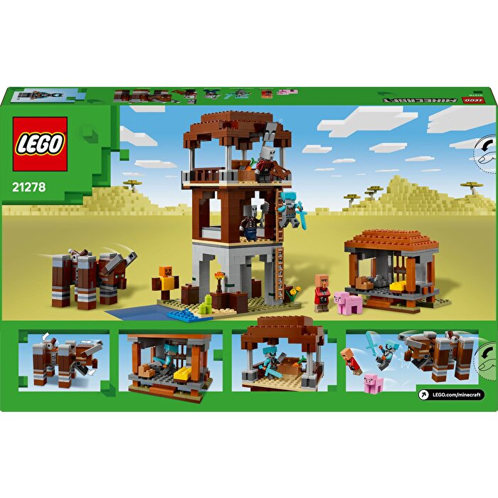 LEGO Minecraft Yağmacı Karakolu ve Çapulcu 21278