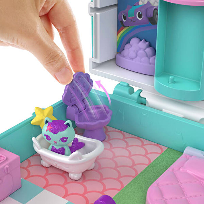 Polly Pocket Gabby's Dollhouse Mikro Parti Oyun Seti FV02