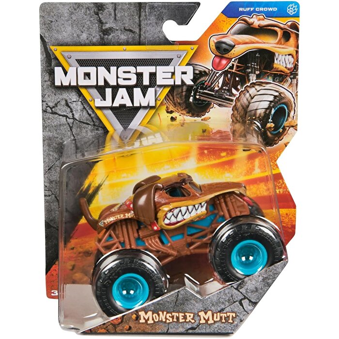 Monster Jam 1:64 Mutt Dalmation Kahverengi