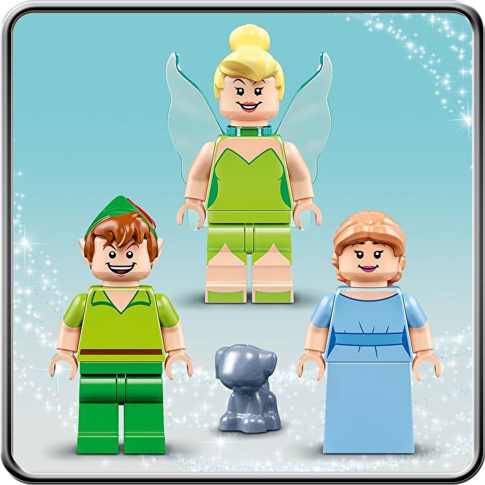 LEGO Disney Peter Pan ile Wendy'nin Londra Üzerinde Uçuşu 43232