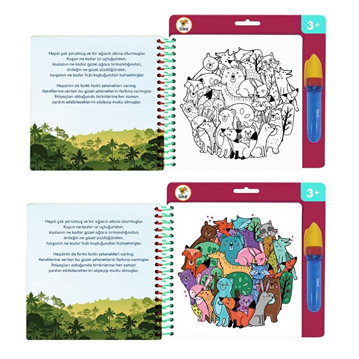 Aqua Magic Sihirli Boyama Kitabı Mandala