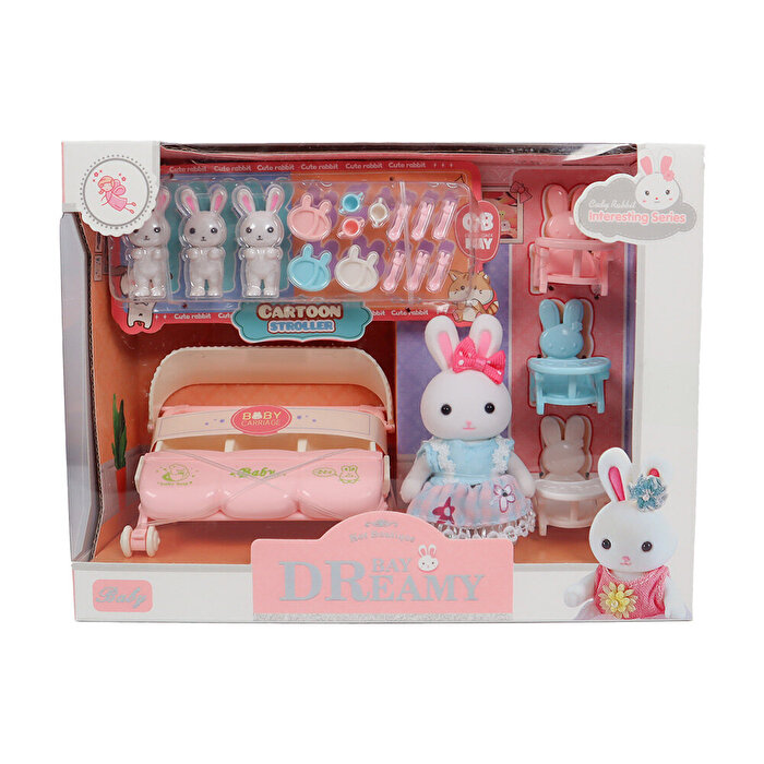 Bay Dreamy Mini Tavşan Bebek Arabası ve Bebek Bakımı