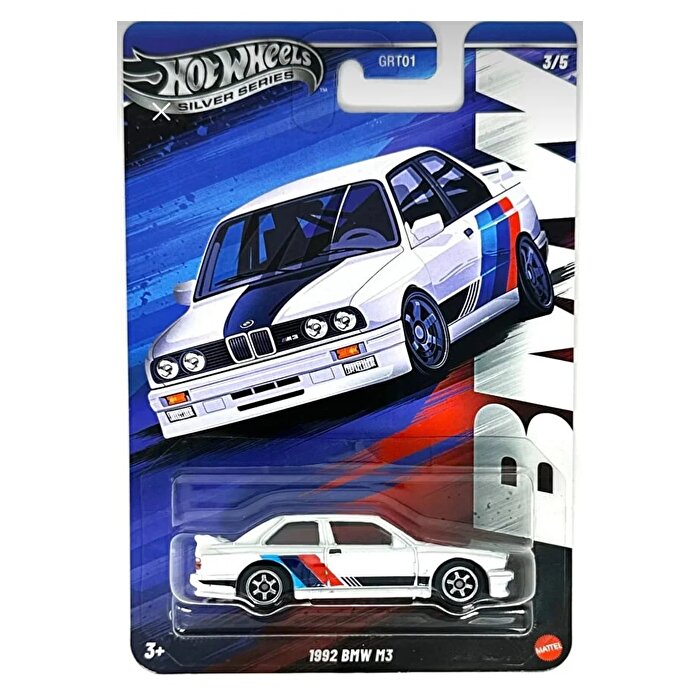 Hot Wheels Silver Series Araba 1992 BMW M3 JBY56