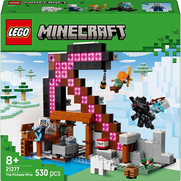 LEGO Minecraft Kazma Madeni 21277