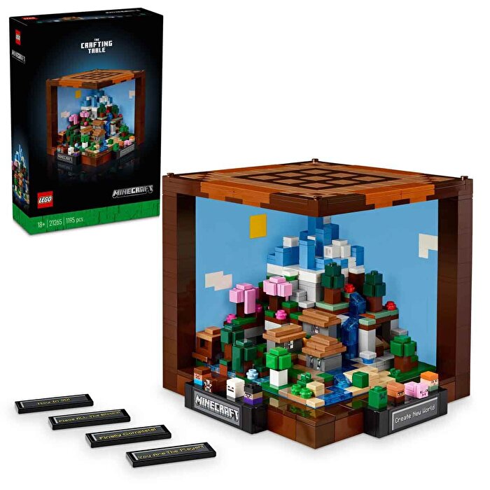 LEGO Minecraft Eşya Yapma Masası 21265