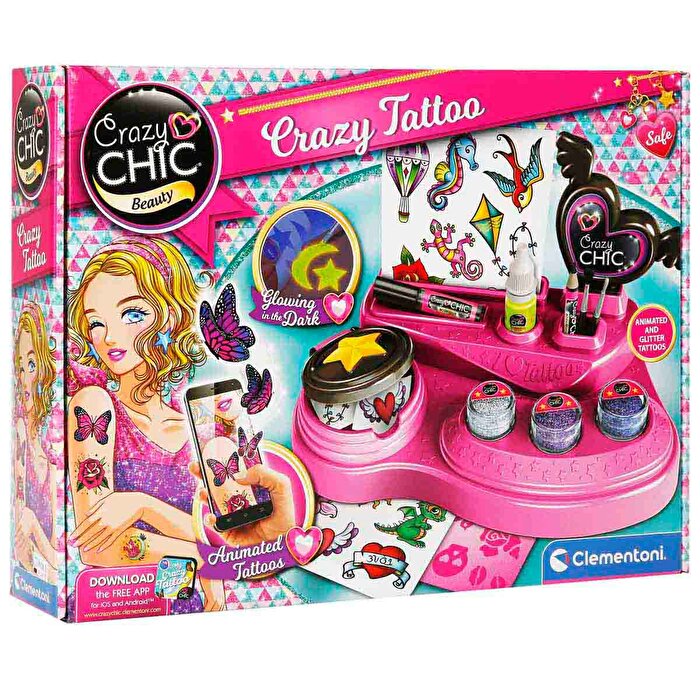 Clementoni Crazy Chic Çılgın Dövmeler