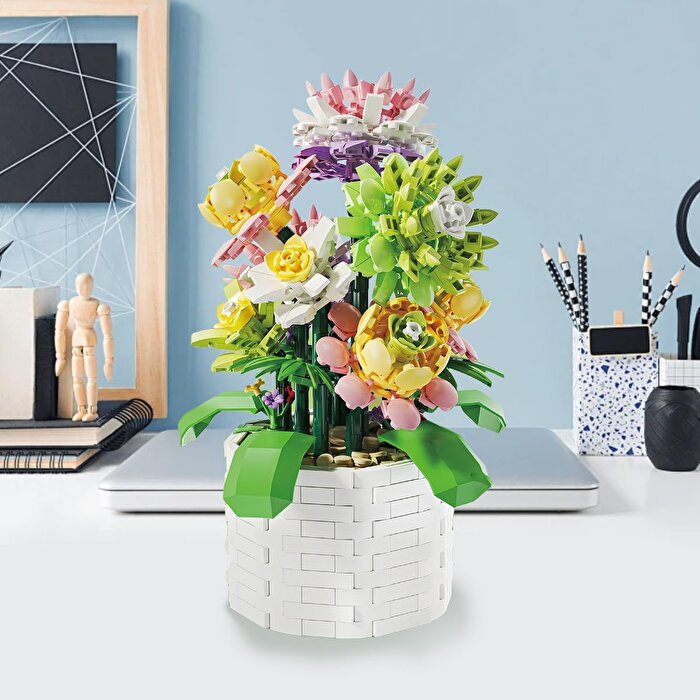 Mega Blok Çiçek Sukulent 1043 Parça
