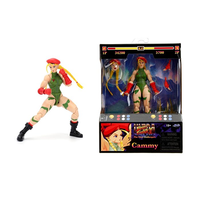 Jada Street Fighter II Cammy White Figürü